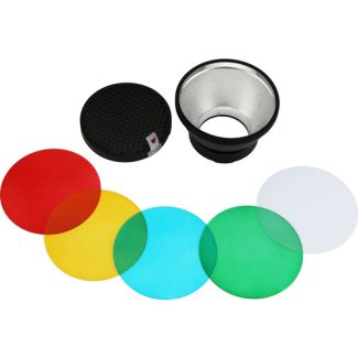 Godox AD300 Pro reflector, grid en kleurenfilters AD-R14