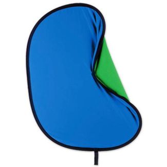 Flexibele achtergrond 1.5x2.0m Chromakey (Groen/Blauw) - opvouwbaar