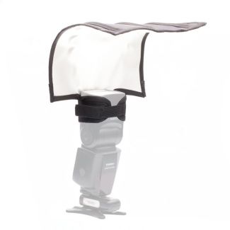 Vouwbare flits bounce reflector - large,  Flashbender alternatief