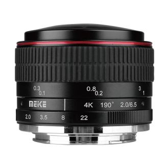  Meike MK-6.5mm F2.0 Micro Fourthirds mount objectief