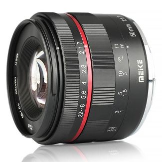  Meike MK-50mm f/1.7 Sony E mount objectief