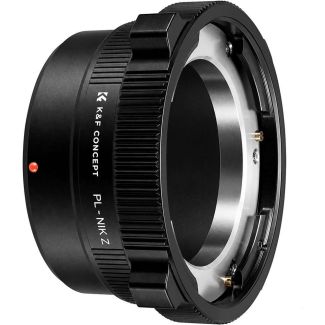 K&F adapter voor PL mount lens op Nikon Z mount camera