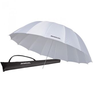 Westcott 87 Inch (220 cm) parabolic white diffusion paraplu