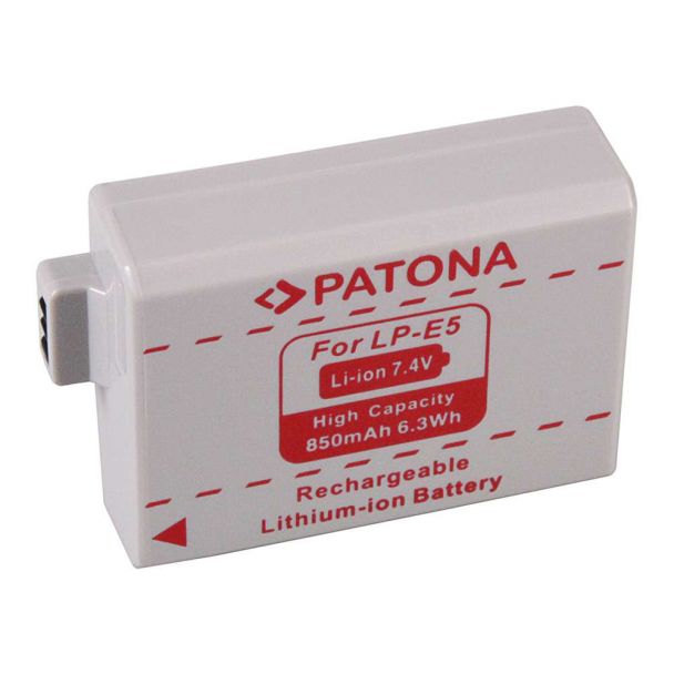 Patona LP-E5 compatible accu met afdekkapje