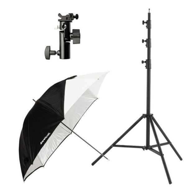 Westcott opvouwbare paraplu flits kit