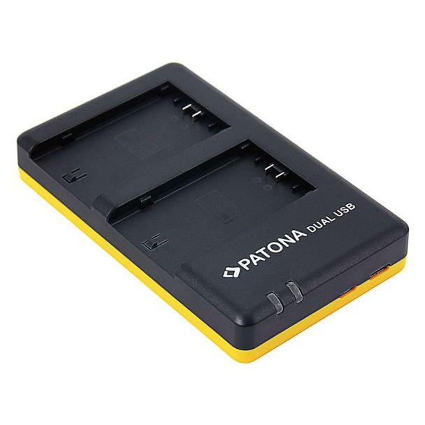 PATONA Duo lader voor Canon LP-E17 accu's