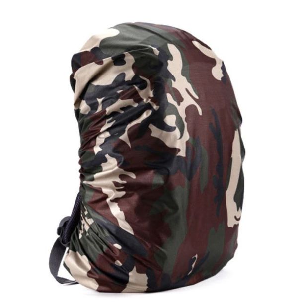 Universele regenhoes voor rugtas 30-40 liter - camouflage