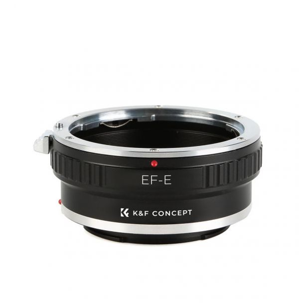 K&F Canon EOS adapter voor Sony E-Mount camera's - statiefbevestiging