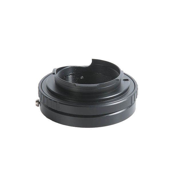 KIPON adapter voor Nikon G lens op een Ricoh M mount camera