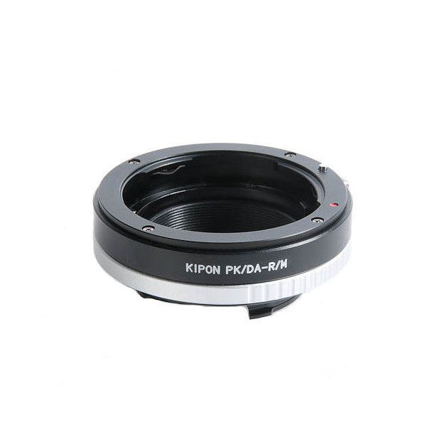 KIPON adapter voor Pentax PK / DA lens op een Ricoh M mount camera