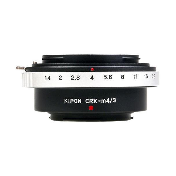 KIPON adapter voor Contarex lens op een MICRO 4/3 mount camera