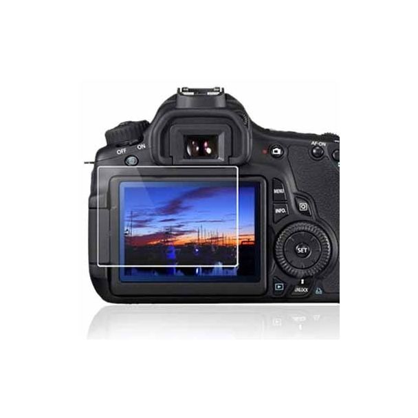 Gehard glazen screenprotector voor Canon 70D / 80D / 700D / 750D / 760D / 800D / 90D (GGS) - Krasbestendig