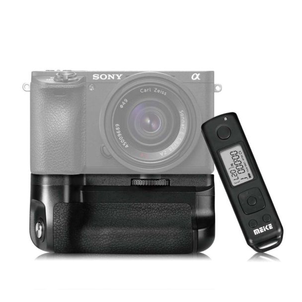 Meike MK-A6500 Pro Batterij grip voor de Sony A6500 met timer
