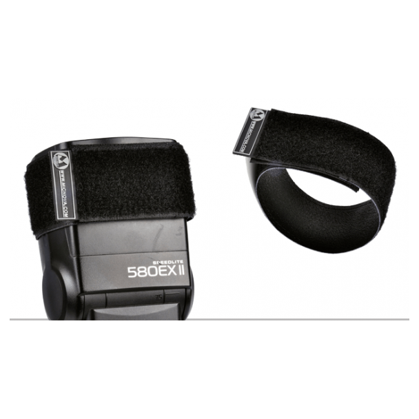 Universeel klittenband voor flitskop (Breed)