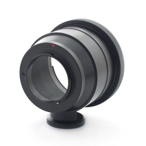 Pentacon 6 - Kiev 60 adapter voor Micro Fourthirds camera