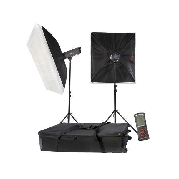 Falcon Eyes studio flitsset TFK-2400L met LCD scherm