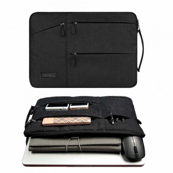 Wiwu laptop sleeve - 13.3 inch, black