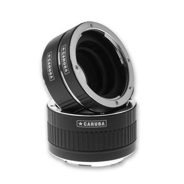 Caruba tussenringenset voor Canon - Chroom, metalen vatting (TYPE II)
