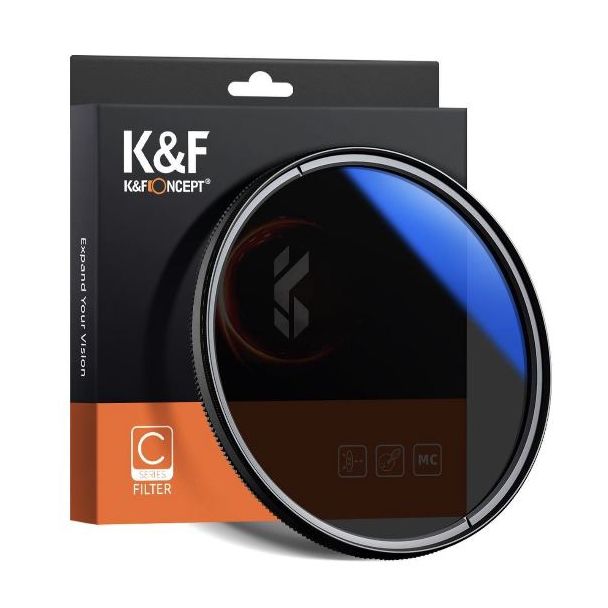 K&F Circulair polarisatie filter SLIM MC - 77mm