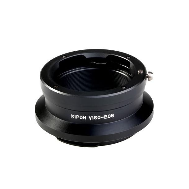 KIPON adapter voor Leica Visoflex lens op een Canon EOS mount camera
