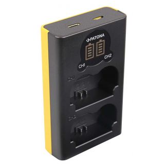 Patona Duo lader voor Fuji NP-W235 accu's