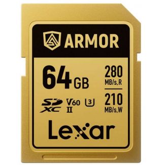 Lexar Professional SDXC Pro Gold Series ARMOR UHS-II 