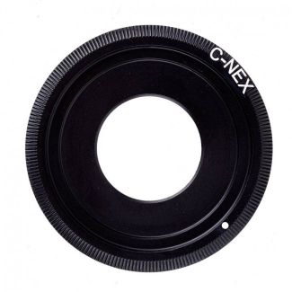 C Mount adapter voor Sony E-mount (NEX) camera's 
