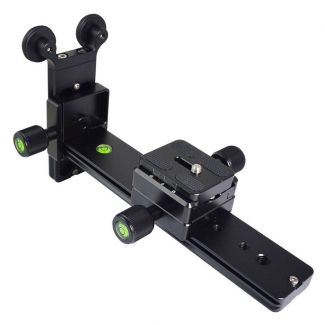 Caruba lens rails LR-A1 (bracket voor tele-objectief) - met steun