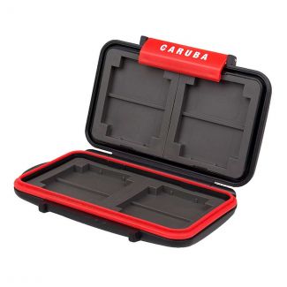 Universele cardsafe / transportbox MCC-1 - 4x CF of 8x SD