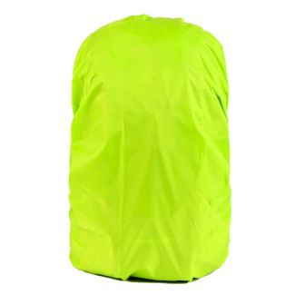 Universele regenhoes voor rugtas 30-40 liter - fluor geel
