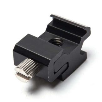 Cold / hot shoe adapter voor flitser