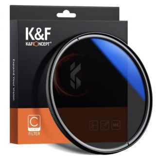 K&F Circulair polarisatie filter SLIM MC - 58mm