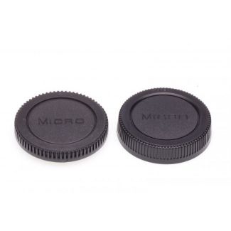 Lens & body dop set voor Micro Four Thirds