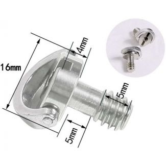 1/4" schroef voor snelkoppelingsplaat - type C