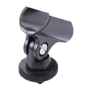 Microfoon houder voor hotshoe / lampstatief