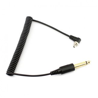 PC Sync snoer schroef met 6.35mm aansluiting