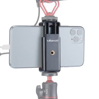 Ulanzi telefoon houder ST-07 met coldshoe aansluiting aan de bovenzijde