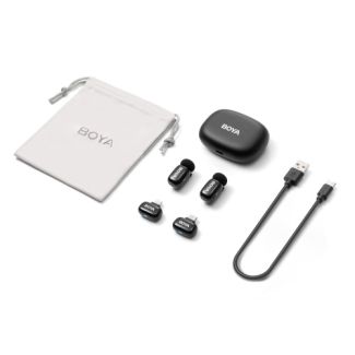 Boya Mini 2 - 1x RX USB-C + 1x RX Lightning + 2x TX